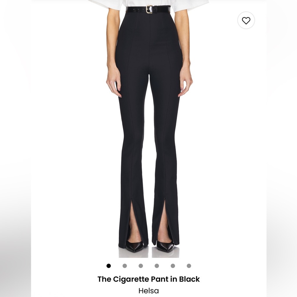 Helsa Black Cigarette Pants